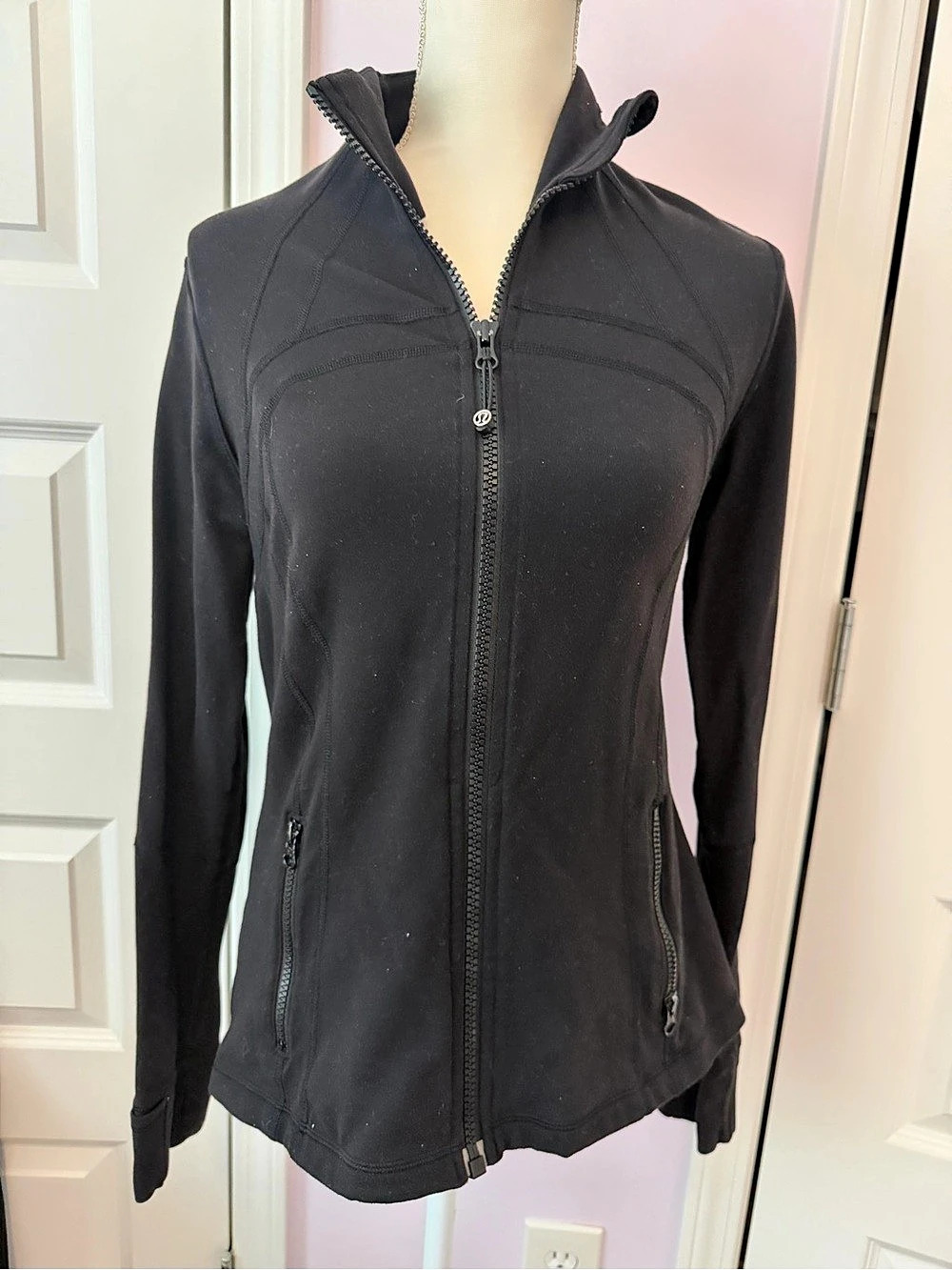 Lululemon Define Jacket Black Zip Front Jacket